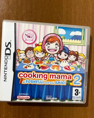 Gioco Cooking Mama 2 per Nintendo DS con custodia
