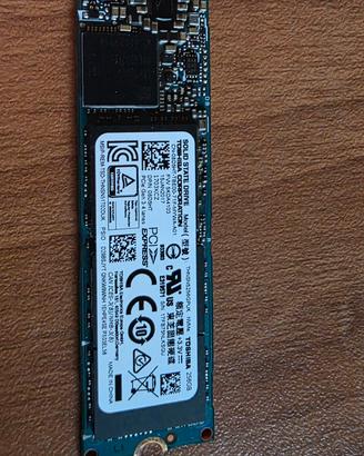 SSD NVMe Toshiba 256GB M.2 PCIe Gen3