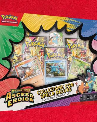 Pokemon ITA Ascesa Eroica Collezione Spilla Deluxe