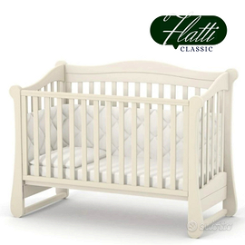 Lettino per neonati affiancabile 120x60 latte