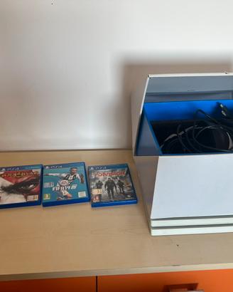 ps4 pro + visore ps4 prima generazione