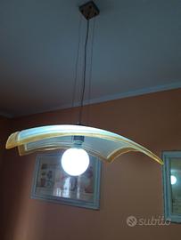 Lampadario in vetro di murano