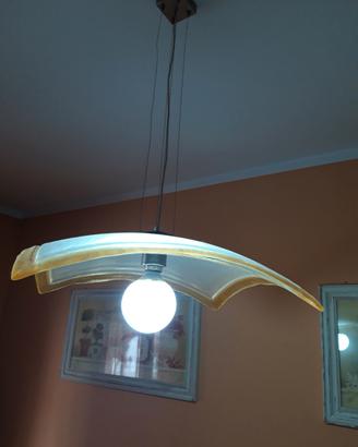 Lampadario in vetro di murano