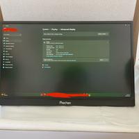 Monitor portatile touchscreen 1080p 60hz hdr 15,6”