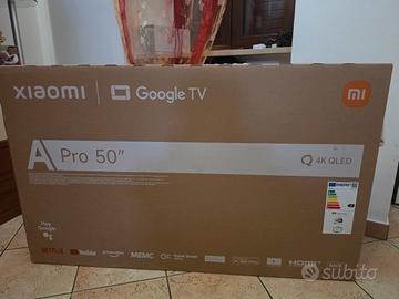 tv xiaomi GOOGLE TV A PRO 50 POLLICI 4K QOLED