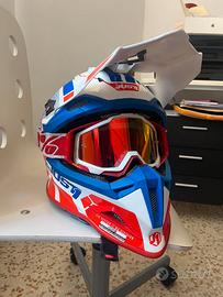 Casco Just1  J12 + Maschera 100% Racecraft