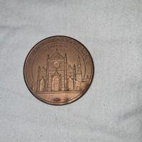 Medaglia Souvenir- Basilica di Santa Croce Firenze