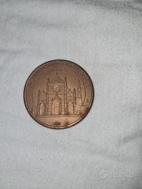 Medaglia Souvenir- Basilica di Santa Croce Firenze