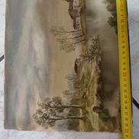 Quadro tempera su tela