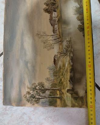 Quadro tempera su tela