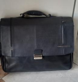 borsa da lavoro Piquadro in pelle 
