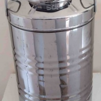 Contenitore Bidone Fusto Saldato per Olio, 50/30l