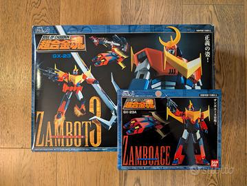 Bandai Soul of Chogokin GX-23 GX-23A Zambot 3 ACE