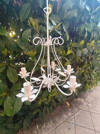 Lampadario shabby