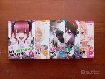 My dress up darling Volumi 1-5