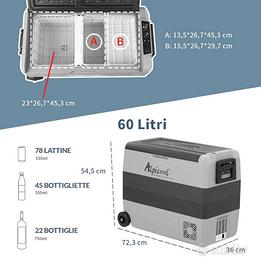 Frigo Congelatore Bizona Alpicool T60 portatile