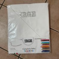 Lenzuola IRGE 1 piazza e mezzo 100% cotone