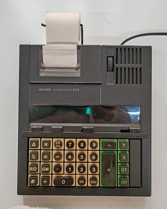 vecchia calcolatrice olivetti LOGOS 60