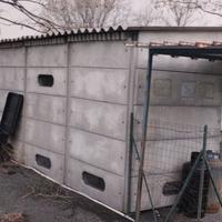 Box porta bombole in cemento , da esterno