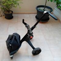 PASSEGGINO STOKKE COMPLETO E CULLA KINDERKRAFT 