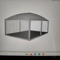 Gazebo Sprech Cicogna max leggera