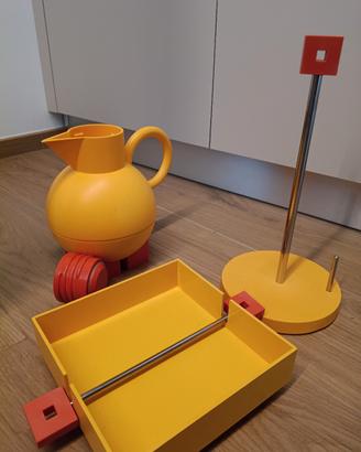 Set Alessi – Caraffa Termos + Porta Rotolo + Porta