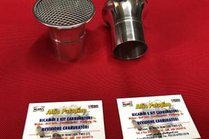 Trombette con rete metallica h 3,5 CM