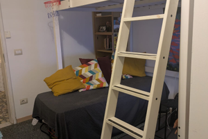 Ampia stanza singola con bagno