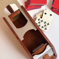 Sabot Vintage per carte da gioco  Le Banquier