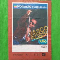 Vasco Rossi biglietto concerto 1987