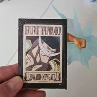 Quadretto One Piece " Barbabianca " da collezione