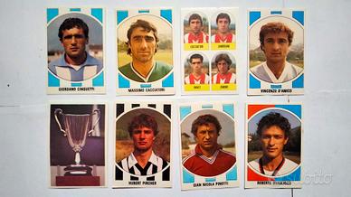 Lotto figurine Calcio Lampo 1980 con velina