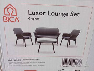 Set salottino da esterno / giardino Luxor Lounge