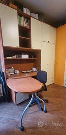 camera per ragazzi con soppalco matrimoniale