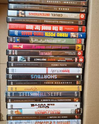 Lotto di dvd erotici Vintage