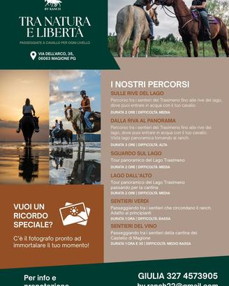Escursioni a cavallo - asd bv ranch