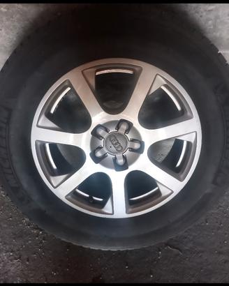 Cerchi in lega Audi  17"  con gomme 4 stagioni  Mi