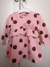 Vestito rosa original marines neonata