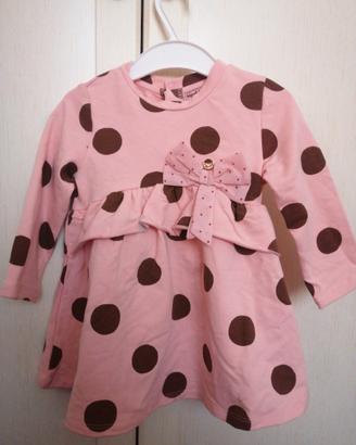 Vestito rosa original marines neonata