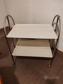 RARO Carrello Servi Vivande Vintage Anni '50/'60 -