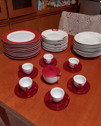 Set piatti + tazzine Guzzini 