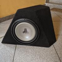 SUBWOOFER JL AUDIO 13W1v2-4 con cassa chiusa