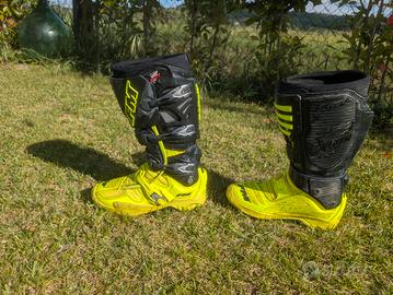 stivali FM motocross enduro top di gamma doppio sn