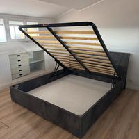 Letto contenitore matrimoniale