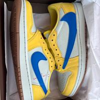 Nike Travis scott jordan 1 canary 38,5 nuove legit