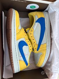 Nike Travis scott jordan 1 canary 38,5 nuove legit