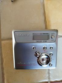 Walkman mini disc registratore con microfono