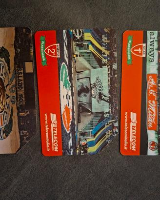 schede 3 classificate  scudetto