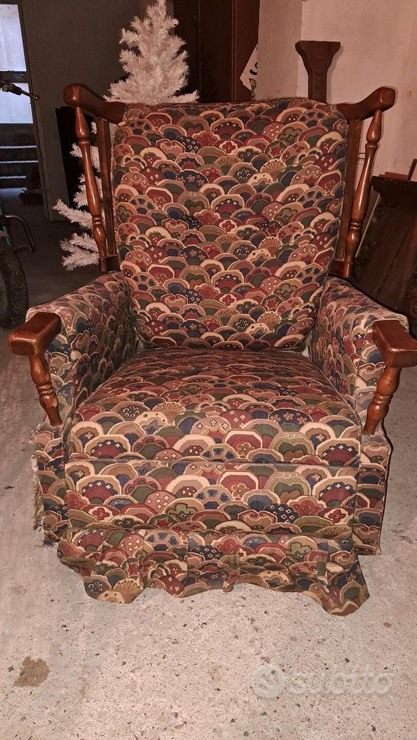 Poltrona Pizzetti reclinabile dondolo Arredamento e Casalinghi