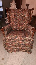 Poltrona Pizzetti reclinabile dondolo